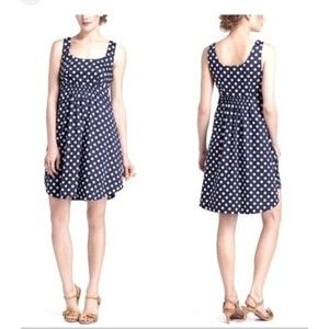 Anthropologie Vanessa Virginia Polka Dot Fit and Flare Sleeveless Dress Size 2